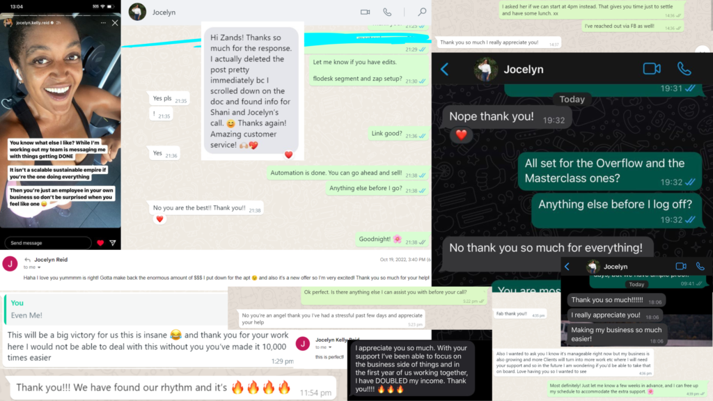 Jocelyn Kelly Reid testimonial